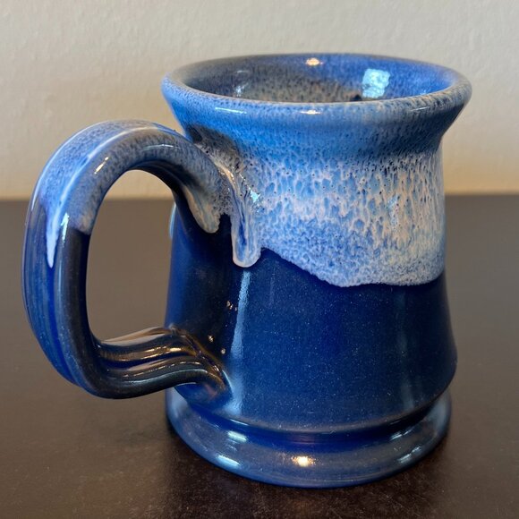 DENEEN POTTERY Handcrafted Hand Thrown Mug SILVER STAR B&B Inn  Spring Green, WI - Picture 5 of 11